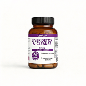 Kapsul Milk Thistle 2100mg untuk Detoksifikasi dan Pembersihan Hati - Mendukung Pemurnian Hati, Energi, dan Vitalitas - 60 Kapsul untuk Dewasa, Tersedia OEM/ODM - Product Image 1
