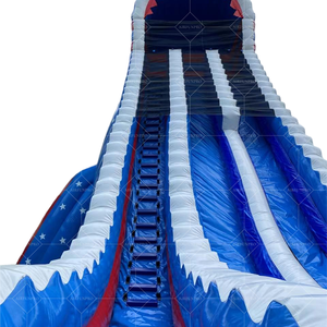 Château gonflable de glissière sèche de PVC pour des enfants pour des jeux de saut d'intérieur et extérieurs de toboggan et de videur - Product Image 6