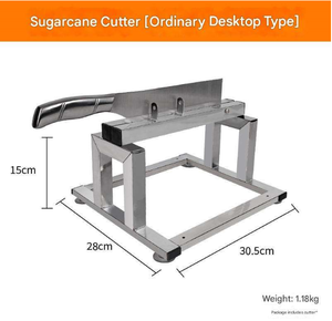 The Fruit Store Best Selling Manual Peeling Stainless Steel Sugarcane Cutter Machine - Product Image 3
