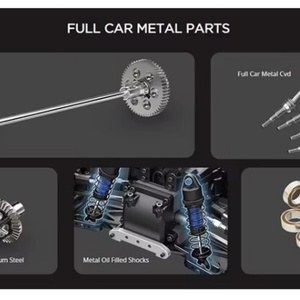 MJX 12212 1/12 4WD Coche RC sin Escobillas Todoterreno Crawler 58KM/H Vehículo de Alta Velocidad Metálico 2.4G Hyper Go Nuevo Modelo de Camión RTR - Product Image 4