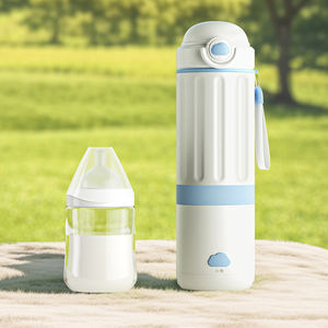 Bouilloire électrique rechargeable <span class=keywords><strong>sans</strong></span> <span class=keywords><strong>fil</strong></span> portable tasse chauffante thermique pour voyage voiture contrôle de la température de l'eau <span class=keywords><strong>Thermos</strong></span> 500ml - Product Image 6