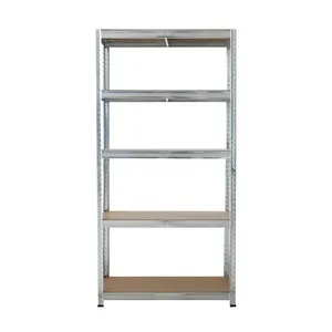 Plastic shelves 4 and 5 layers adjustable rack xiamen factories galvanized storage room shelving for wholesales