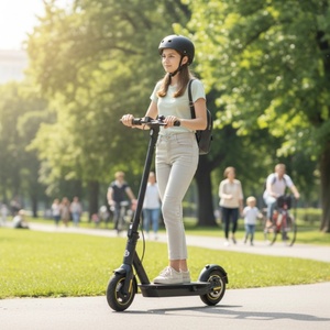 Scooter Eléctrico de Dos Ruedas Onesport de China, 250W, Batería de Litio de 10AH, Impermeable, Plegable, Híbrido Urbano - Product Image 4
