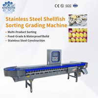 Automatische gewichtssorteermachine groothandelsprijs sorteermachine gewichtssorteermachine grader voor vis garnalen