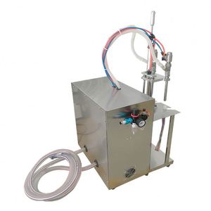 Máquina de Llenado de Bolsas Doypack Semiautomática de 2 Cabezales y 17 Litros para Líquidos Blandos, Máquina de Llenado de Botellas de Detergente en Caja - Product Image 4