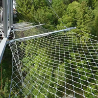 Clôture de protection tissée en acier inoxydable nouveau 304 316 7*7 câble métallique Flexible Cage à oiseaux câble protégeant la maille de sécurité