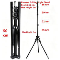 Kit d'éclairage vidéo LED RL1800 17'' avec trépied 2,1 m, panneau LED bicouleur 50W et télécommande pour vlogging, studio vidéo et éclairage doux