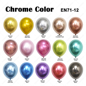 Venta al por Mayor de Artículos de Fiesta de Cumpleaños y Navidad, Decoración, Globos de Helio de Látex Metálico, Distribuidor de Globos - Product Image 2