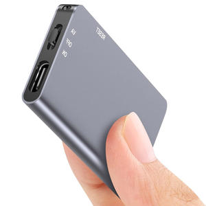 Perekam Suara Digital Portabel Jarak Jauh Mini dengan Fitur Pemutaran untuk Wawancara dan Rapat - Product Image 1