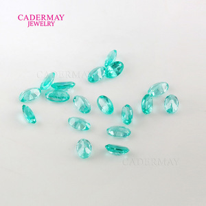 Cadermay Yag Paraiba Oval Loose Gemstone For Jewelry Making - Product Image 1