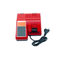 Chargeur rapide générique 18V 3A de remplacement pour Milw M18, compatible avec les batteries lithium 14,4V-18V, certifié CE FCC RoHS KC