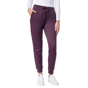 Pantalones de chándal de invierno de estilo lápiz medio para mujer, pantalones de chándal ajustados de secado rápido, con cordón frontal plano, lavado informal - Product Image 4