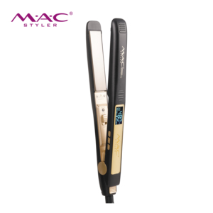 Piastra per Capelli Professionale MAC con Display LCD, <span class=keywords><strong>Ferro</strong></span> Piatto in Titanio, 480 Gradi, per Saloni di Bellezza - Product Image 5