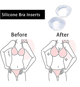 Insertos de Silicona Reutilizables para Sujetador, Almohadillas Gruesas para Realzar el Busto, Relleno para Sujetador con Efecto Push-Up para Mujer - Product Image 6