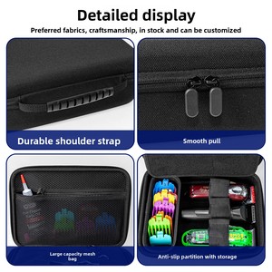 Étui de transport pour tondeuses à cheveux et accessoires en matériau EVA compatible avec les modèles <span class=keywords><strong>Hatteker</strong></span>/Oneisal/Wahl 5-Star/Andis - Product Image 2