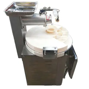 Mesin pembuat bakpao roti otomatis, mesin penyekat adonan bundar komersial efisiensi tinggi