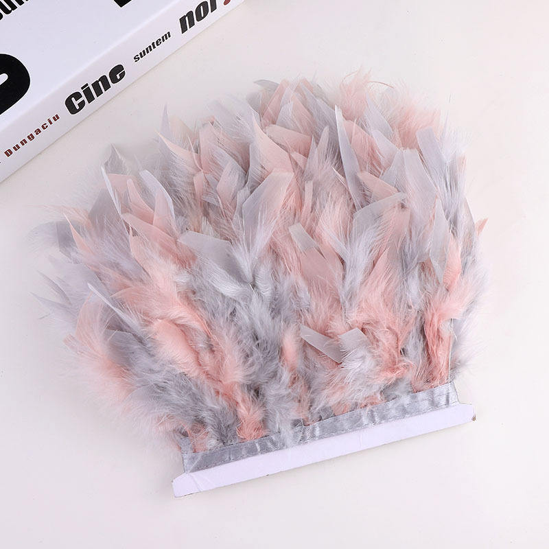 Gris chiné Rose poudré