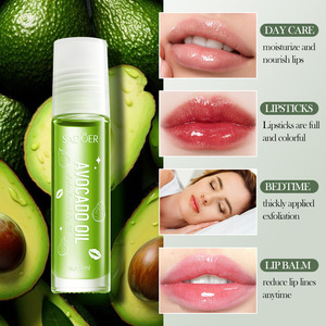 Formule personnalisée, marque privée Sadoer, 8 ml, roller végétalien, huile à lèvres hydratante à l'avocat pour femmes, gloss à lèvres - Product Image 4