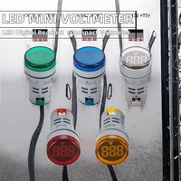 YUDA haute qualité AD16-22DSV affichage LED numérique Mini voltmètre monophasé compteur de tension testeur de jauge