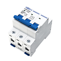 Interruptor Automático Miniatura TOMZN 3P AC MCB TOB1-63H Tipo C 230/400V~ 50HZ/60HZ 3A 6A 10A 16A 20A 25A 32A 40A 50A 63A