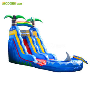 Casa <span class=keywords><strong>de</strong></span> Brinco Inflable, Parque con Palmeras y Toboganes, Combo <span class=keywords><strong>de</strong></span> Piscina <span class=keywords><strong>de</strong></span> Agua y Toboganes <span class=keywords><strong>de</strong></span> Agua para Actividades Comerciales - Product Image 4