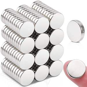 Aimants plats en terres rares à haute résistance, sur mesure, de qualité N25-N60, pour usage industriel, diamètre 8x3 8mm 10mm 12mm, disque <span class=keywords><strong>plat</strong></span> - Product Image 5