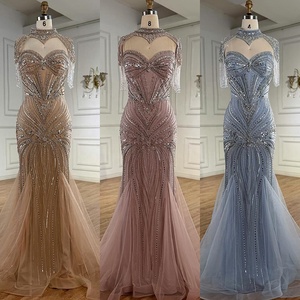 Robe de soirée élégante en tulle transparent perlé Serene <span class=keywords><strong>Hill</strong></span> LA72897, collection Haute Couture pour concours de beauté 2026 - Product Image 6