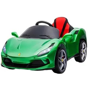 Cheap baby electric remote control battery cars new mini sport children two seat for kids to drive toys ride on car