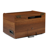 Vente chaude tourne-disque Vintage 3 vitesses lecteur de gramophone sans fil Radio FM lecteur de platine vinyle