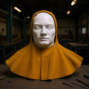 Careta de Soldar de Gamuza Truper PROSO-4 que Ofrece Protección Integral para Soldadura - Product Image 2