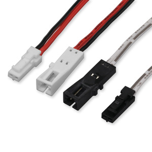 DuPont 2.54mm Pitch Connector Wire 2pin 50mm Length Snap On Terminal For LED Cabinet Light Connection - Product Image 1