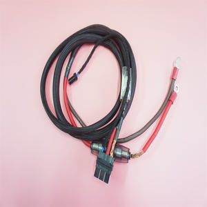 Pengekang kawat manufaktur steker penerbangan harness mekanis dan peralatan elektronik konektor harness steker hitam - Product Image 5