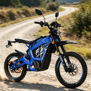 Moto électrique tout-terrain 72V 100km/h avec double amortissement avant et arrière + pneus tout-terrain prêts pour la <span class=keywords><strong>course</strong></span> sur les sentiers forestiers - Product Image 5