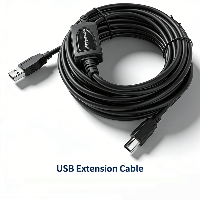 USB 2.0 a to B Male PVC Braid Shielded Printer Data Cable Anti-Pull Line for Industrial Office Equipment