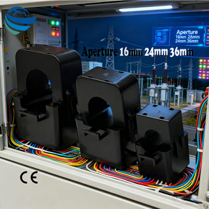 मिनी एसी करंट ट्रांसफार्मर ओपन लूप क्लैंप सेंसर स्प्लिट कोर ct hf01 10-36 मिमी एपर्चर 50hz-200 खज - Product Image 1