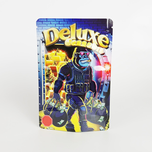3.5G 7G Sacs Mylar personnalisés résistants aux enfants Emballage en plastique aluminisé de qualité alimentaire Sac à fermeture éclair en Mylar - Product Image 5