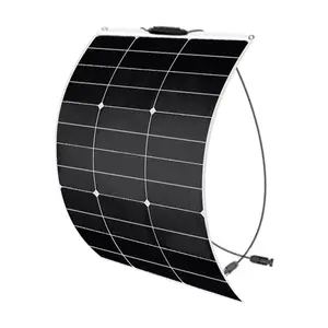 샤인 솔라 플렉시블 패널 ETFE 12V 60W 50W 솔라 패널 태양전지 전지 배터리용 소형 플렉시블 솔라 패널