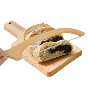 Wooden <b>Bread</b> <b>Knife</b> Stainless Steel Blade 10-11.9 In Bend Resistant Kitchen Tool For Slicing <b>Bread</b> - Product Image 5