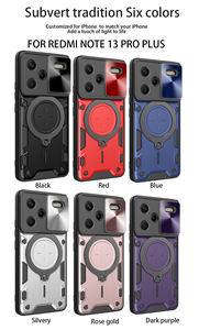 Coque arrière magnétique pour Xiaomi Redmi Note 15 14 13 12 11 10 9 8 Pro Plus + Housse robuste pour téléphone portable - Product Image 3