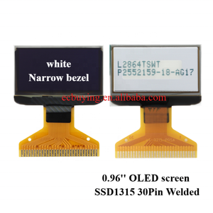 Nueva Pantalla <span class=keywords><strong>OLED</strong></span> de 0.96 Pulgadas, Pantalla LCD de 0.96 Pulgadas, Pantalla Desnuda de 128*64 128x64 SPI IIC SSD1315, Tipo Soldado de 30 Pines - Product Image 3