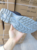 Calzado de Seguridad Industrial para Hombre y Mujer, con Puntera de Acero, Impermeable, de Cuero, Antideslizante