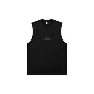 Chaleco deportivo perforado de algodón para primavera y verano 2026, nuevo chaleco reflectante estampado de marca de moda urbana - Product Image 5