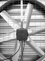 Ventilateur extracteur de chaleur axial EC à entraînement direct MX-EC1380, congélateur industriel, boîte d'évacuation de toit, ventilation, climatisation murale, ventilateur intelligent