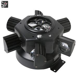 Équipement DJ Led 150W Six Bras <span class=keywords><strong>Cyclone</strong></span> Abeille <span class=keywords><strong>Oeil</strong></span> 3in1 Faisceau Strobe Laser Tête Mobile Discothèque Lumières - Product Image 2