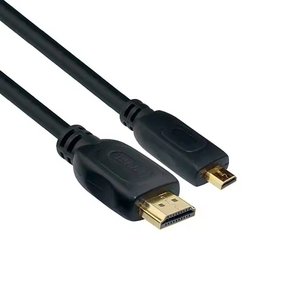 Câble <span class=keywords><strong>HDMI</strong></span> vers <span class=keywords><strong>Micro</strong></span> <span class=keywords><strong>HDMI</strong></span> <span class=keywords><strong>2M</strong></span> Standard vers <span class=keywords><strong>Micro</strong></span> 4K60Hz Plaqué Or - Product Image 3