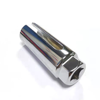 Nouvelle ouverture de 8 mm pour manchon de sonde lambda en acier, entraînement 1/2 pouce, avec garantie d'un an pour remplacement universel de pièces automobiles