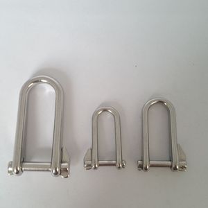 Wudi Yongjia Clip de serrage à clé en acier inoxydable 316, 10 mm métrique, poli miroir, pour câbles métalliques industriels - Product Image 1