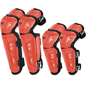 Genouillères de <span class=keywords><strong>moto</strong></span> tout-terrain MOTOWOLF, équipement de protection à trois sections, genouillère, coudières, ensemble complet - Product Image 2