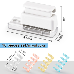 Nhà Máy Chuyên Nghiệp DIY Sử Dụng 5 Lỗ Đấm Cho Các Nhà Kế hoạch Cho A4, B5, A5 Loose-Leaf Máy Tính Xách Tay 5-<span class=keywords><strong>Ring</strong></span> Chất Kết Dính 5 Lỗ Đục Lỗ - Product Image 4