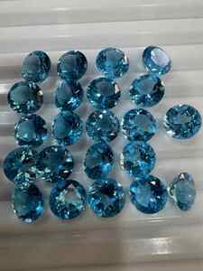 อัญมณีทรงหลวมเจียระไนทรงกลมขนาด8มม. 9มม. 10มม. ธรรมชาติสำหรับทำเครื่องประดับขายส่ง - Product Image 4